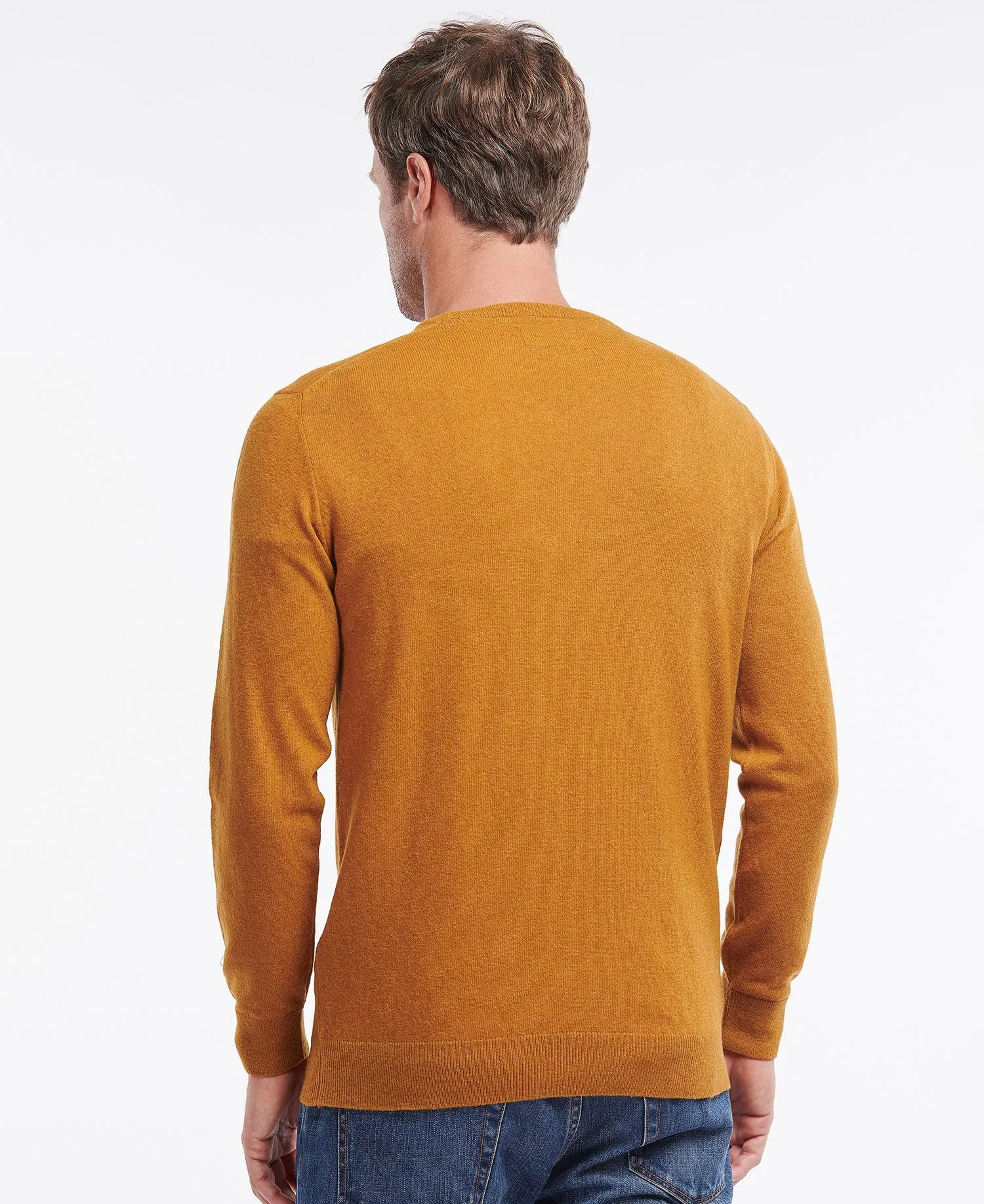 BARBOUR - MAGLIONE ESSENTIAL LAMBSWOOL CREW NECK SWEATER