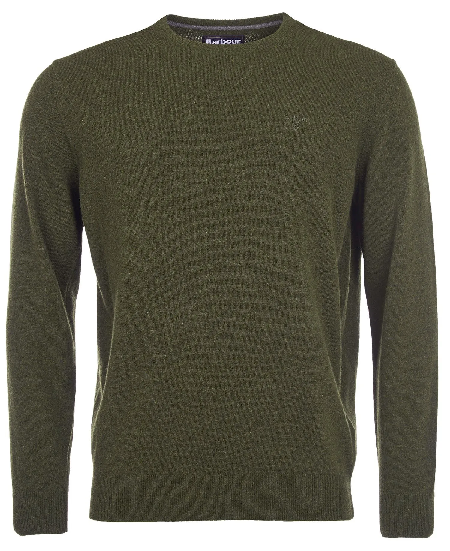 BARBOUR - MAGLIONE ESSENTIAL LAMBSWOOL CREW NECK SWEATER