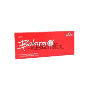 Belara CD x 28 comprimidos susc-1 de 6 meses
