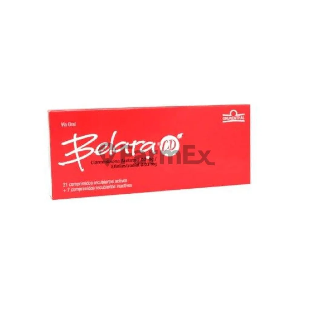 Belara CD x 28 comprimidos susc-1 de 6 meses