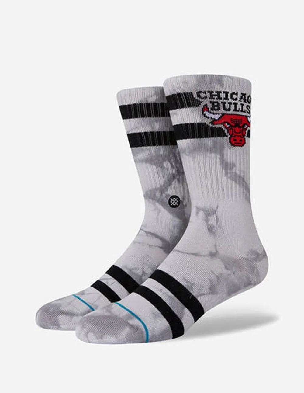 Calcetines Stance Bulls Dyed Grises Unisex