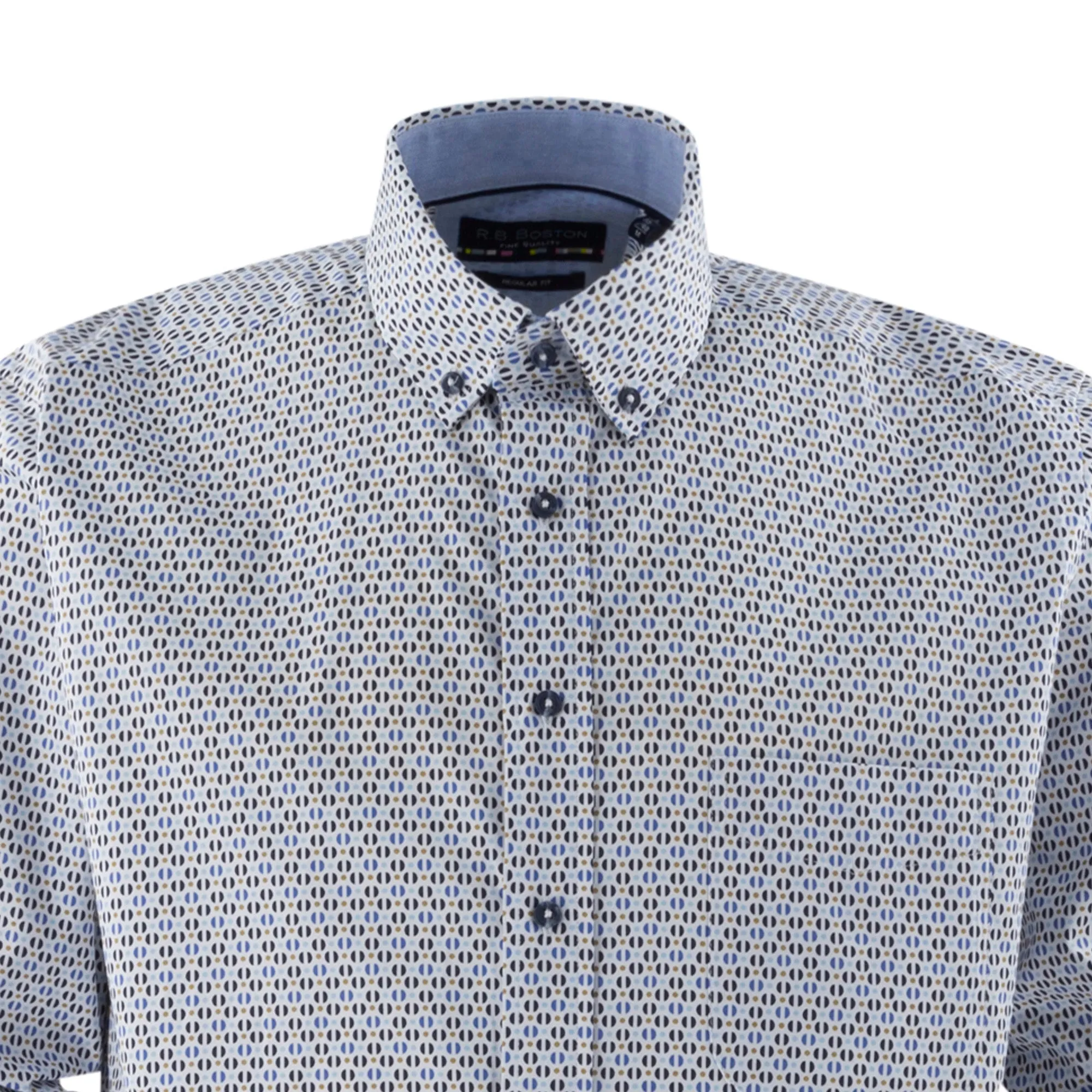 Camisa estampada regular fit 417675