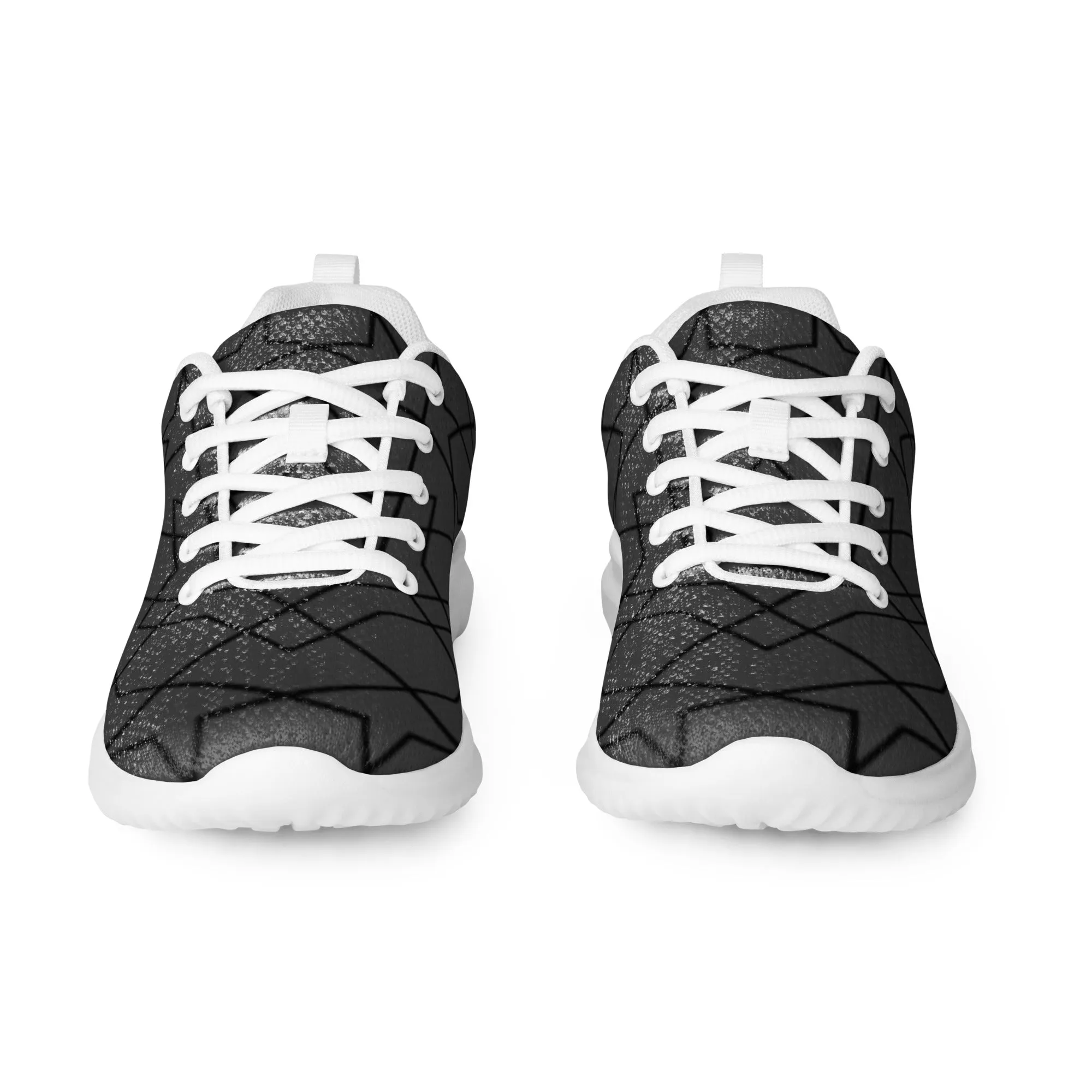 Chaussures de sport pour femme "Grises lignes noires"