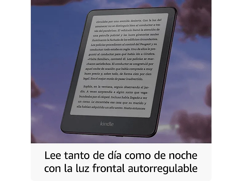 eBook - Amazon Kindle Paperwhite Signature Edition, 7", 32 GB, 300 ppi, Luz frontal autorregulable, Autonomía de semanas, Verde Jade metalizado