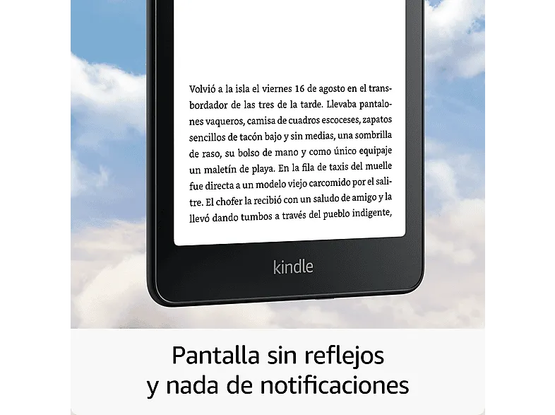 eBook - Amazon Kindle Paperwhite Signature Edition, 7", 32 GB, 300 ppi, Luz frontal autorregulable, Autonomía de semanas, Verde Jade metalizado