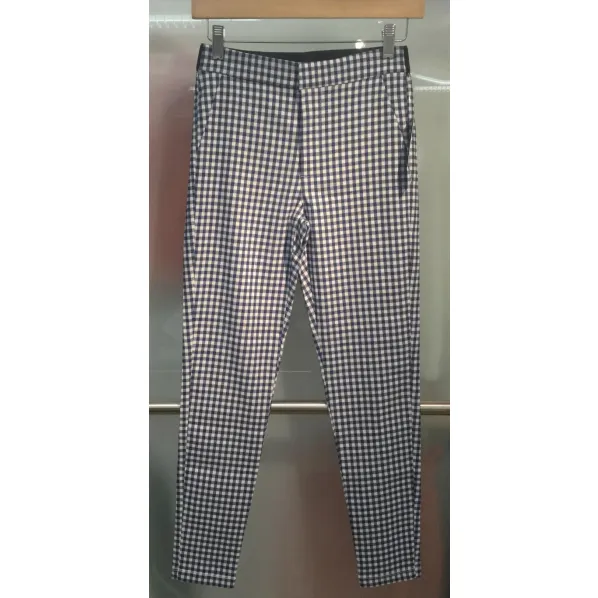 GINGHAM PULL ON PANT