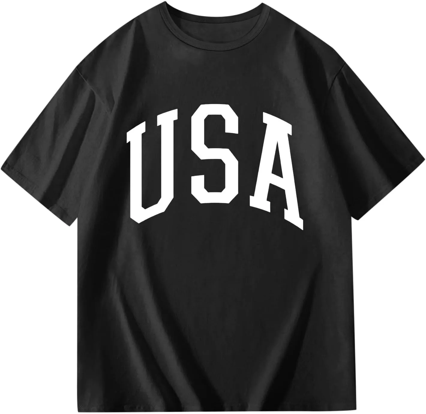 Girls Casual Short Sleeve Graphic T Shirts Kids Summer Tops Vintage Crewneck Loose Basic Tees 5-14 Years