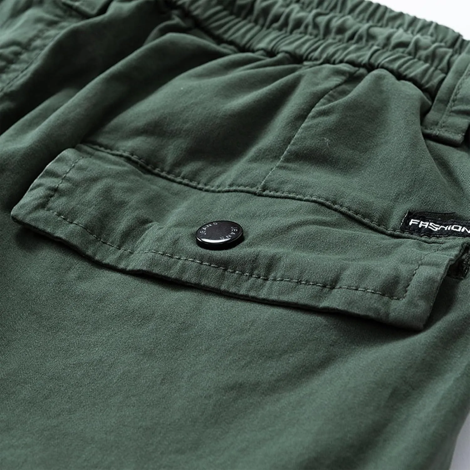 Men's Cargo Pants Construction Pockets Hiking Stretch Baggy Waterproof Sweatpants Trousers