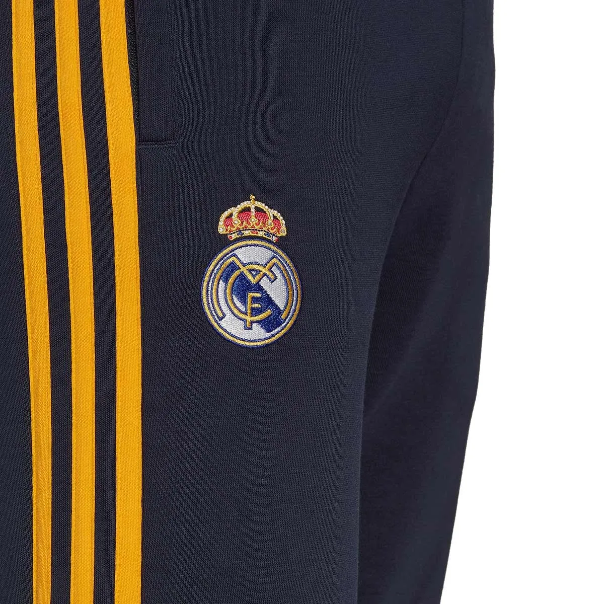 Real Madrid Casual 3S hooded presentation tracksuit 2022/23 - Adidas