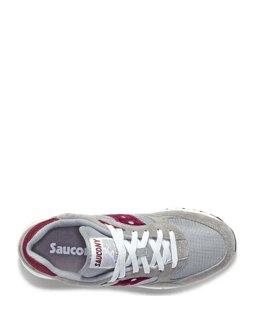 Saucony Shadow 6000 Grises y Burdeos Hombre