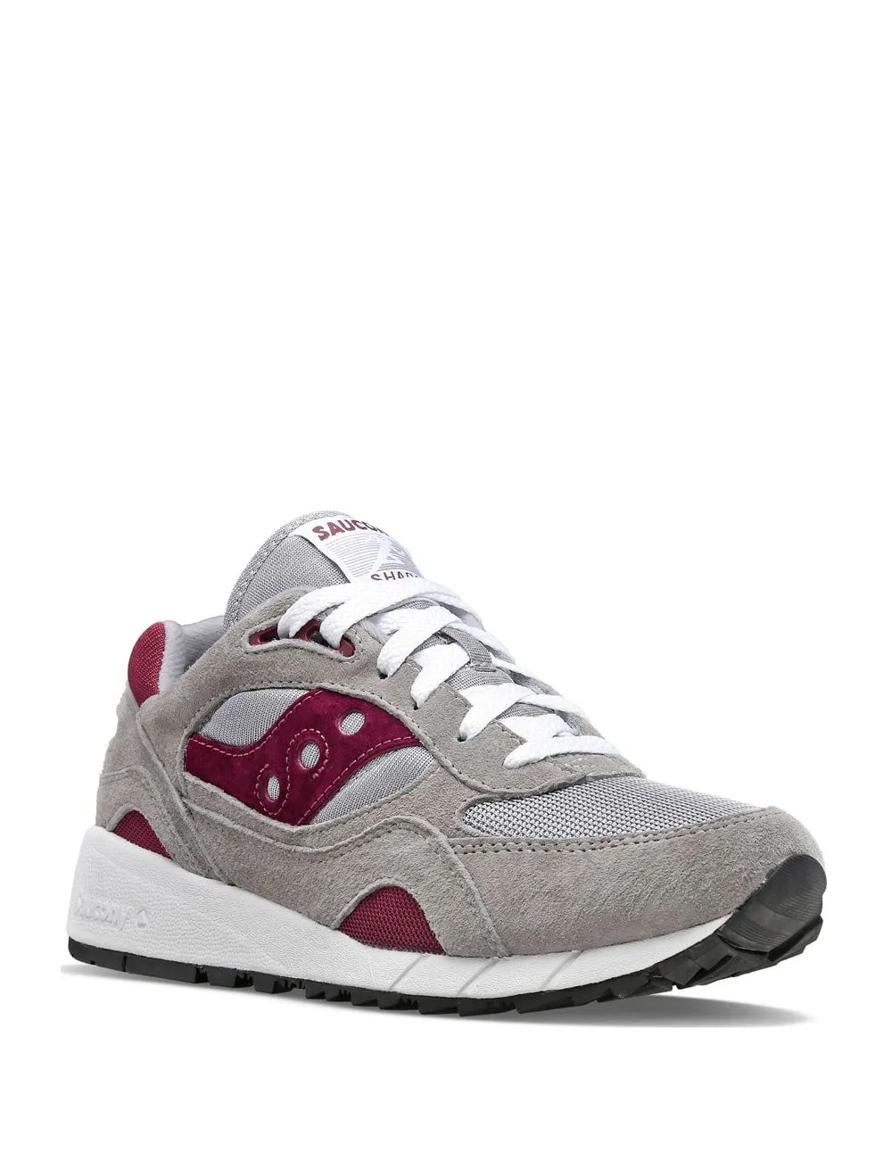 Saucony Shadow 6000 Grises y Burdeos Hombre