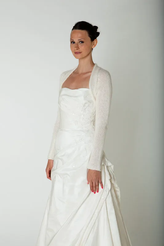 Strickanleitung Brautjacke für Hochzeit und andere Feste