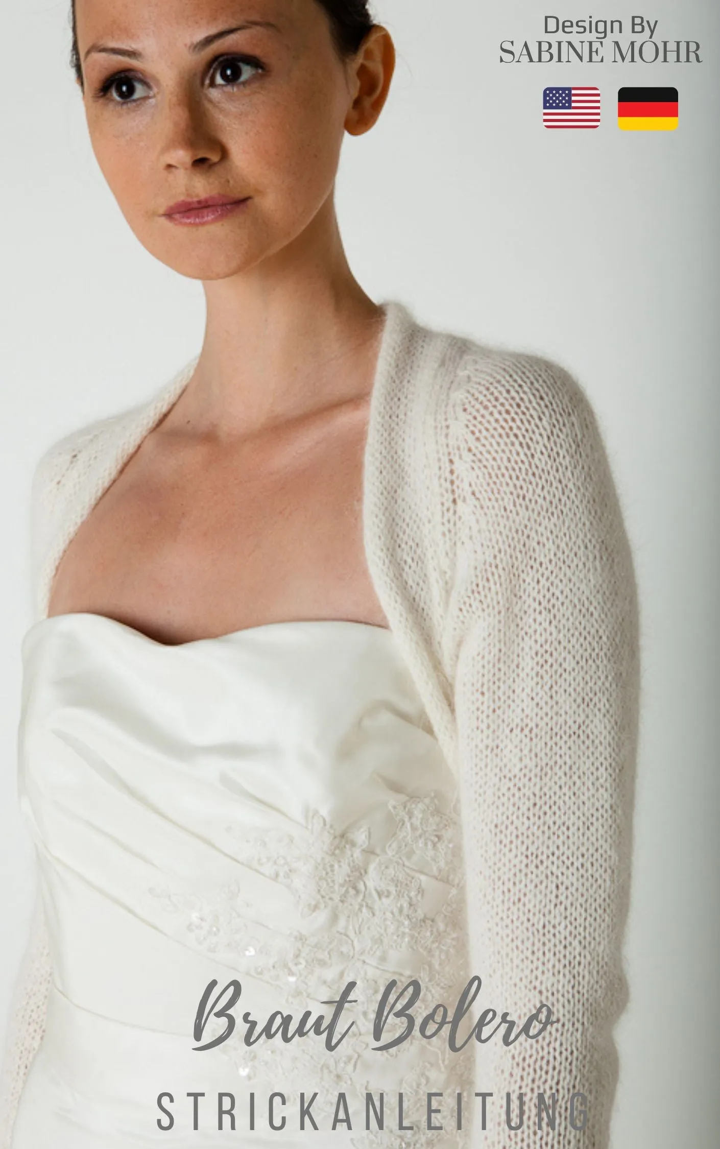 Strickanleitung Brautjacke für Hochzeit und andere Feste