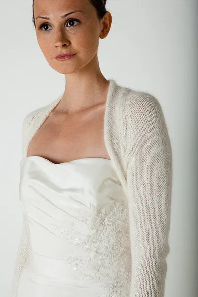Strickanleitung Brautjacke für Hochzeit und andere Feste