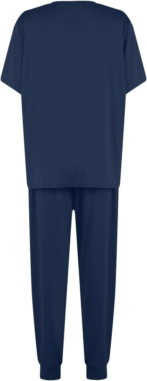 Sweatsuit Set for Women 2024 Fall Two Piece Tracksuit Long Sleeve Crew Neck Jogging Suits Loose Fit Workout Clothes
