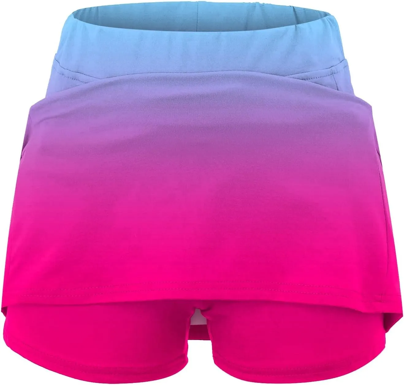 Tennis Skirt Skorts for Woman High Waisted Elastic Yoga Workout Golf Skorts Quick Dry Athletic Tummy Control Floral Skirts
