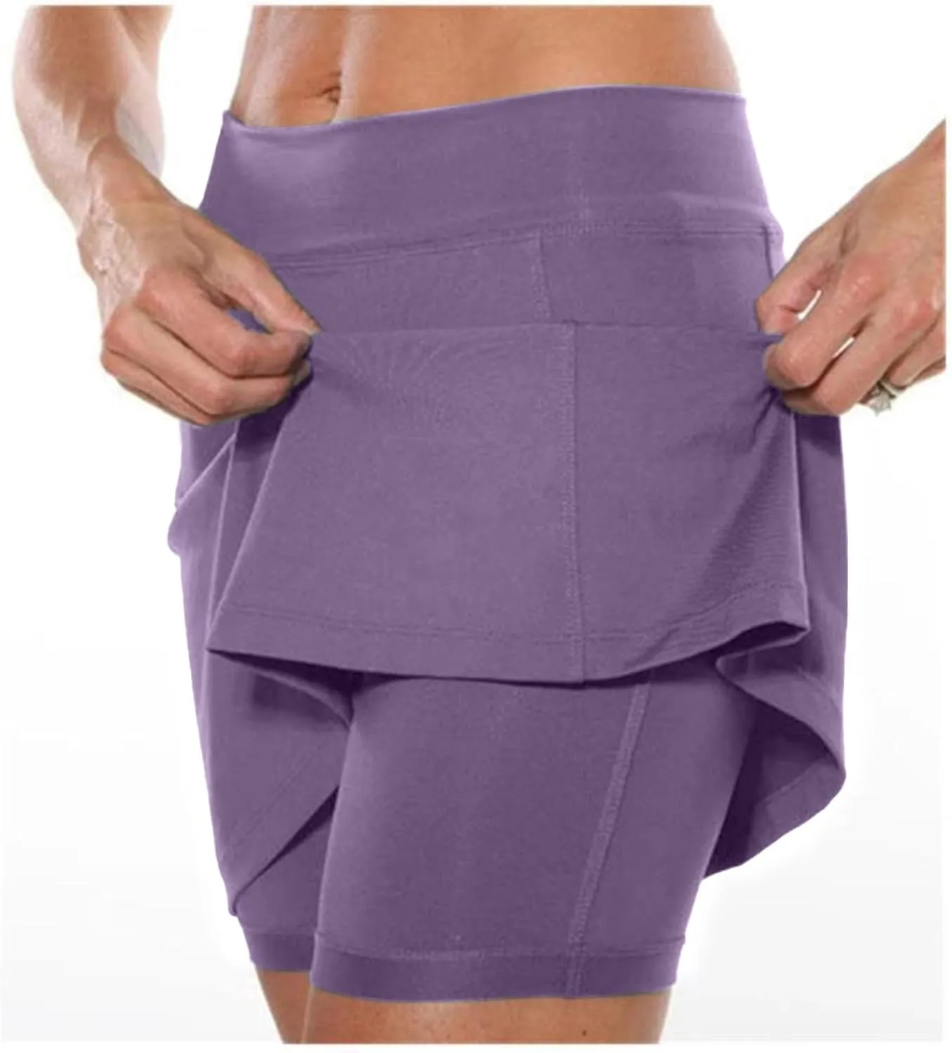 Tennis Skirt Skorts for Woman High Waisted Elastic Yoga Workout Golf Skorts Quick Dry Athletic Tummy Control Floral Skirts