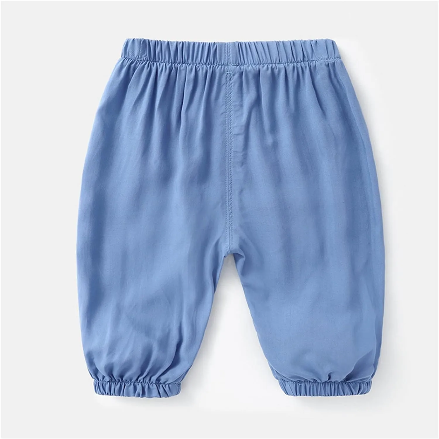 Toddler Boys Girls Soft Sweatpants Unisex Baggy Lightweight Elastic Waist Wide Leg Trousers Carton Print Solid Pants