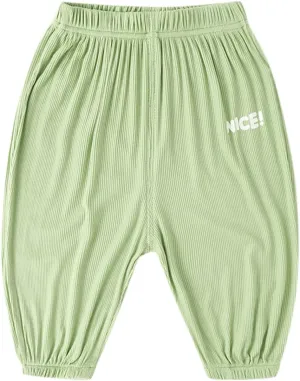 Toddler Boys Letter Sweatpants Casual Baggy Wide Leg Lightweight Trousers Summer Athletic Running Joggers Pants