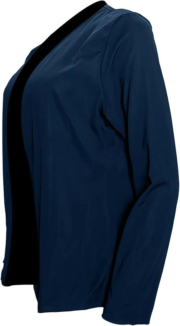 Women Open Front Blazers 2024 3/4 Sleeve Jacket Formal Solid Coat Women Fashion Dressy Work Blazers Women's 2024