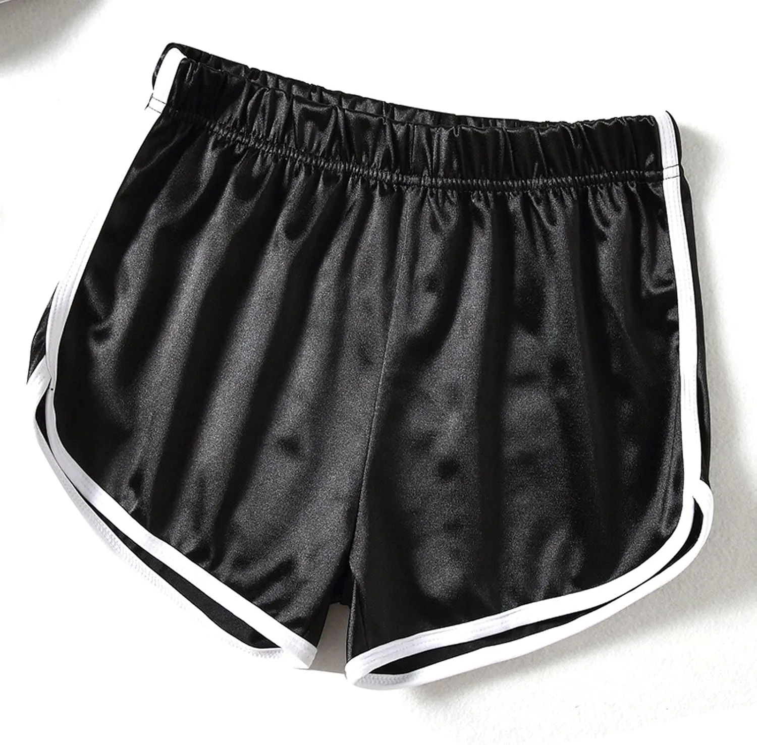 Women's Casual Sweat Shorts Workout Fitness Lounge Shorts Athletic Running High Waisted Short Yoga Pants with Pockets