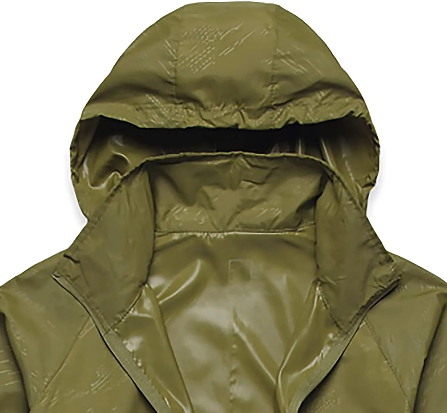 Ymosrh Men's Travel Rain Jacket Waterproof Windbreaker Lightweight Packable Coat with Hood for Outdoor Hiking, XS-3XL